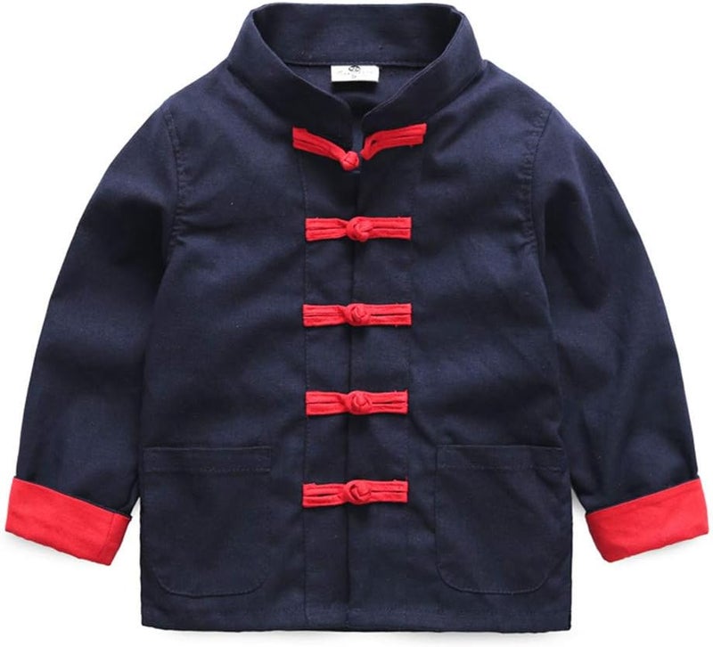 Mud Kingdom Boys Dress Coats Chinese New Year Tang Jacket - Image 1